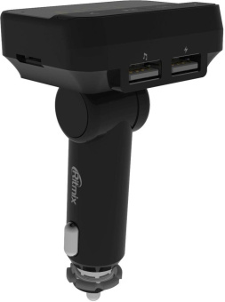 Автомобильный FM-модулятор Ritmix FMT-B200 черный MicroSD USB PDU (80000765) от магазина РЭССИ