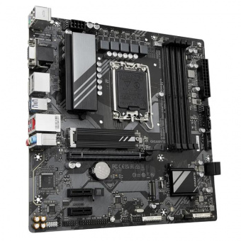 Материнская плата Gigabyte B760M DS3H Soc-1700 Intel B760 4xDDR5 mATX AC`97 8ch(7.1) 2.5Gg RAID+VGA+HDMI+DP от магазина РЭССИ