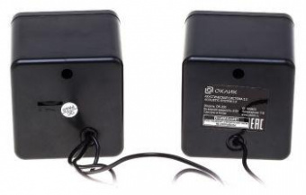 Колонки Оклик OK-330 2.0 черный 6Вт от магазина РЭССИ