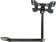 Кронштейн для телевизора Kromax OPTIMA-408 черный 22"-65" макс.30кг настенный поворотно-выдвижной и наклонный от магазина РЭССИ