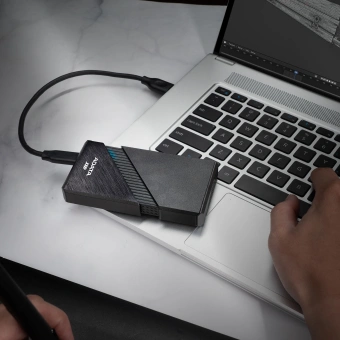 Накопитель SSD A-Data USB-C 4.0 4TB SE920-4TCBK SE920 2.5" черный от магазина РЭССИ