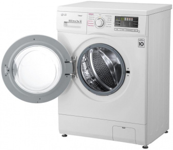 Стиральная машина LG F1296HDS0 класс: A загр.фронтальная макс.:7кг белый от магазина РЭССИ