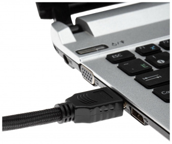 Кабель аудио-видео Cactus CS-HDMI.2-3 HDMI (m)/HDMI (m) 3м. Позолоченные контакты черный от магазина РЭССИ