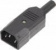Вилка Lanmaster LAN-IEC-320-C14 IEC 60320 C14 10A 250V black от магазина РЭССИ