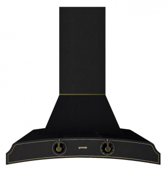 Вытяжка каминная Gorenje Classico DK63MCLB черный управление: тактовое (1 мотор) от магазина РЭССИ