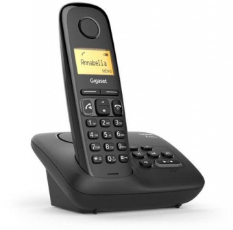 Р/Телефон Dect Gigaset A270A AM RUS черный автооветчик АОН от магазина РЭССИ