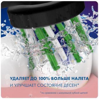 Насадка для зубных щеток Oral-B CrossAction EB50RB (упак.:4шт) от магазина РЭССИ