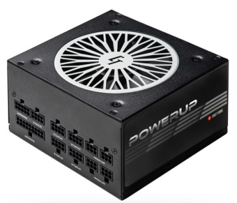 Блок питания Chieftec ATX 650W PowerUp GPX-650FC 80+ gold 24pin APFC 120mm fan 9xSATA Cab Manag RTL от магазина РЭССИ