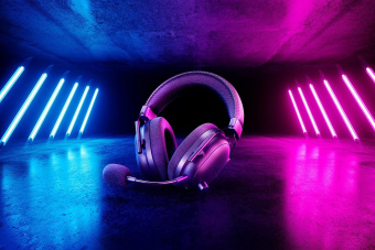 Наушники с микрофоном Razer Blackshark V2 Pro черный 1.3м мониторные Radio оголовье (RZ04-04530100-R3M1) от магазина РЭССИ