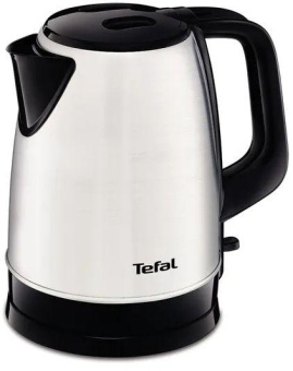 Чайник электрический Tefal KI150D30 1.7л. 2400Вт черный корпус: металл/пластик (7211001458) от магазина РЭССИ