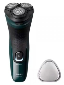 Бритва роторная Philips X3002/00 реж.эл.:3 питан.:аккум. зеленый от магазина РЭССИ