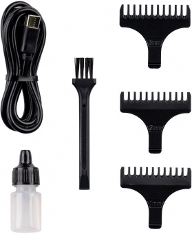 Машинка для стрижки Galaxy Line GL 4164 серебристый (насадок в компл:3шт) от магазина РЭССИ