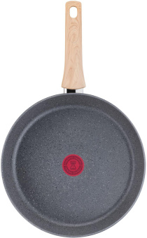 Сковорода Tefal Natural Force G2660672 круглая 28см покрытие: Mineralia+ non-stick ручка несъемная (без крышки) серый (2100118265) от магазина РЭССИ
