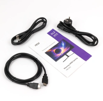 Монитор Hiper 31.5" Gaming HB3202 черный IPS LED 1ms 16:9 HDMI M/M матовая HAS Piv 300cd 178гр/178гр 2560x1440 165Hz FreeSync DP Quad HD 2K (1440p) USB 6.8кг от магазина РЭССИ