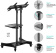 Стойка для телевизора Onkron TS1350 черный 32"-70" макс.45кг напольный мобильный от магазина РЭССИ