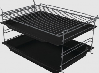 Плита Газовая Gorenje GG6A10WJ белый (стеклянная крышка) реш.сталь от магазина РЭССИ