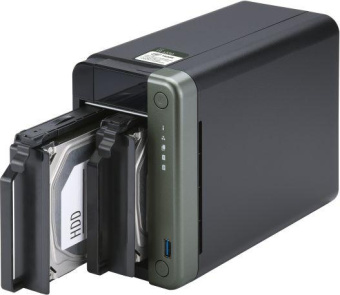 Сетевое хранилище NAS Qnap Original TS-253D-4G 2-bay настольный Celeron J4125 от магазина РЭССИ