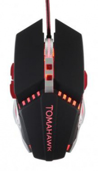 Мышь Оклик 999G TOMAHAWK черный/серебристый оптическая (3200dpi) USB (8but) от магазина РЭССИ