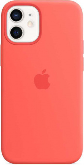 Чехол (клип-кейс) Apple для Apple iPhone 12 mini Silicone Case with MagSafe розовый цитрус (MHKP3ZE/A) от магазина РЭССИ