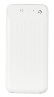 Мобильный аккумулятор Digma DG-10000-3U 10000mAh 3A белый (DG-10000-3U-WT) от магазина РЭССИ