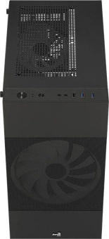 Корпус Aerocool Atomic Lite-G-BK-v2 черный без БП mATX 6x120mm 2x140mm 1xUSB2.0 2xUSB3.0 audio bott PSU от магазина РЭССИ