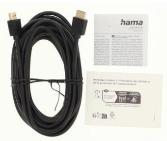Адаптер аудио-видео Hama H-205007 HDMI (m)/HDMI (m) 5м. позолоч.конт. черный (00205007) от магазина РЭССИ