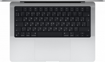 Ноутбук Apple MacBook Pro A2442 M1 Pro 8 core 16Gb SSD512Gb/14 core GPU 14.2" (3024x1964)/ENGKBD Mac OS silver WiFi BT Cam (MKGR3LL/A) от магазина РЭССИ