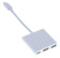 Переходник Buro BHP RET TPC-HDM USB Type-C (m) HDMI (f) USB 3.0 A(f) USB Type-C (f) белый от магазина РЭССИ