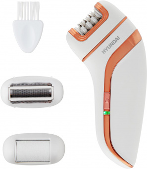 Эпилятор Hyundai H-EP9020 скор.:2 насад.:3 от аккум. белый/бежевый от магазина РЭССИ