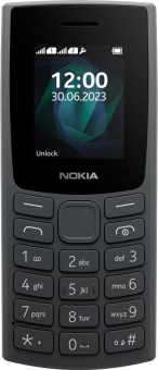 Мобильный телефон Nokia 105 (TA-1557 )DS EAC 0.048 черный моноблок 2Sim 1.8" 120x160 Series 30+ GSM900/1800 GSM1900 FM от магазина РЭССИ