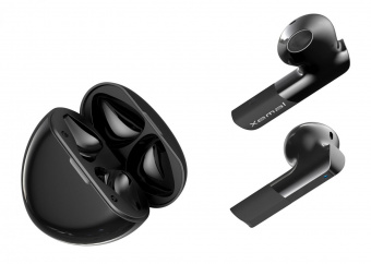 Гарнитура вкладыши Edifier X6 черный беспроводные bluetooth в ушной раковине от магазина РЭССИ