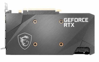 Видеокарта MSI PCI-E 4.0 RTX 3060 Ti VENTUS 2X 8G OCV1 LHR NVIDIA GeForce RTX 3060Ti 8192Mb 256 GDDR6 1695/14000 HDMIx1 DPx3 HDCP Ret от магазина РЭССИ