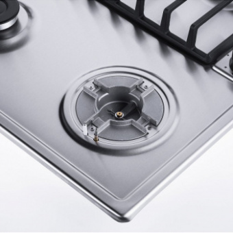 Газовая варочная поверхность Maunfeld EGHS.64.63CS/G нержавеющая сталь от магазина РЭССИ