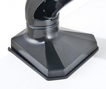 Кронштейн для мониторов ЖК Buro M1 черный 17"-27" макс.9кг крепление к столешнице поворот и наклон от магазина РЭССИ