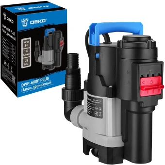 Насос центробежный Deko DWP-600P PLUS 600Вт (076-0540) от магазина РЭССИ