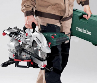 Торцовочная пила Metabo KGS 216 M 1500Вт 5000об/мин d=216мм от магазина РЭССИ