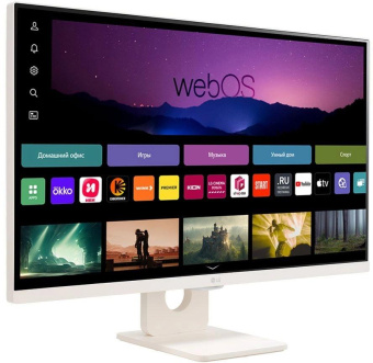 Монитор LG 31.5" 27SR50F-W белый IPS LED 16:9 HDMI M/M матовая 250cd 178гр/178гр 1920x1080 60Hz FHD USB 5.6кг от магазина РЭССИ