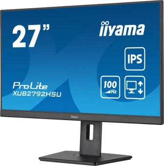 Монитор Iiyama 27" ProLite XUB2792HSU-B6 черный IPS LED 0.4ms 16:9 HDMI M/M матовая HAS Piv 250cd 178гр/178гр 1920x1080 100Hz DP FHD USB 5.7кг от магазина РЭССИ