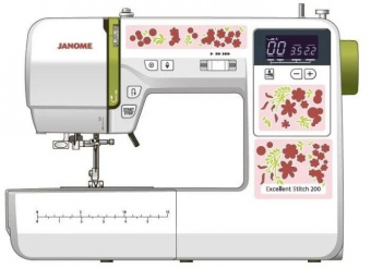 Швейная машина Janome Excellent Stitch 200 белый от магазина РЭССИ
