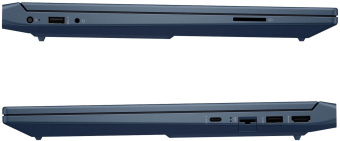 Ноутбук HP Victus 15-fb2009ci Ryzen 5 8645HS 16Gb SSD512Gb NVIDIA GeForce RTX 3050 6Gb 15.6" IPS FHD (1920x1080) Free DOS blue WiFi BT Cam (A1WD6EA) от магазина РЭССИ