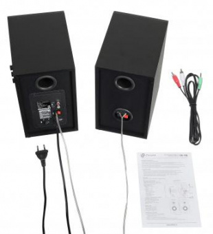 Колонки Оклик OK-166 BT 2.0 черный 40Вт BT от магазина РЭССИ