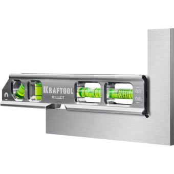 брусковый магнитный уровень KRAFTOOL Billet 8-в-1 20 см 34790 от магазина РЭССИ