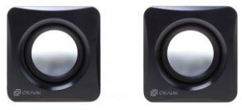 Колонки Оклик OK-330 2.0 черный 6Вт от магазина РЭССИ