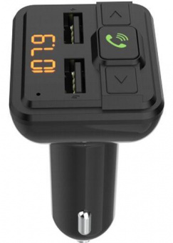 Автомобильный FM-модулятор Ritmix FMT-A880 черный MicroSD BT USB (80001662) от магазина РЭССИ