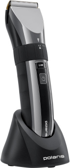 Машинка для стрижки Polaris PHC 3017RC Argan Therapy Pro черный/серебристый (насадок в компл:5шт) от магазина РЭССИ