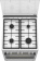 Плита Комбинированная Darina 1F1 12311 W белый (стеклянная крышка) реш.чугун от магазина РЭССИ