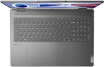 Ноутбук Lenovo Yoga 7 16IRL8 Core i5 1340P 16Gb SSD512Gb Intel Iris Xe graphics 16" IPS Touch 2.5K (2560x1600) Windows 11 Home grey WiFi BT Cam (82YN001YRK) от магазина РЭССИ