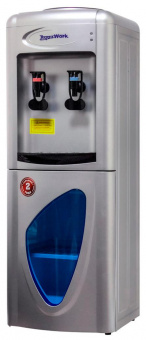 Кулер Aqua Work 0.7-LDR напольный электронный серебристый от магазина РЭССИ