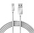Кабель USB-Type-C, 2A, nylon, silver, 1m, 18-1899, от магазина РЭССИ