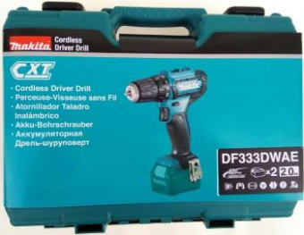 Дрель-шуруповерт Makita DF333DWAE аккум. патрон:быстрозажимной (кейс в комплекте) от магазина РЭССИ